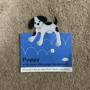 Puppy Bookmark